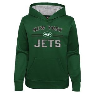 NWT Girls Green Official NFL New York Jets Hoodie